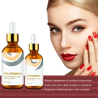envisha skin face care serum set hyaluronic acid vitamin facial essence anti aging wrinkle moisturizing whitening shrink pores