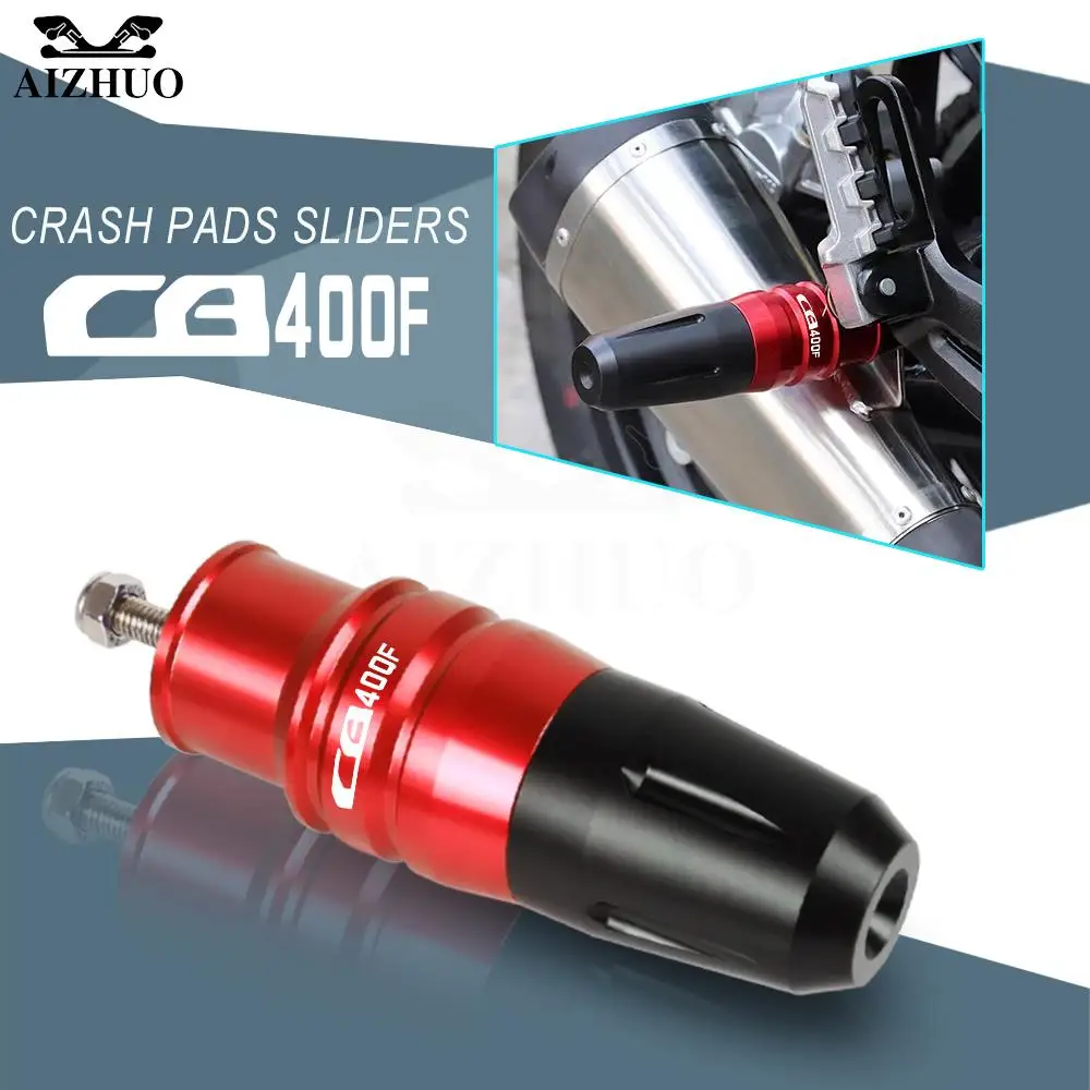 

For Honda CB400F CB1 1989-1991 CB400 400F CB-1 1990 CB 400 F Motorcycle Engine Case Sliders Protector Falling Frame Crash Pad