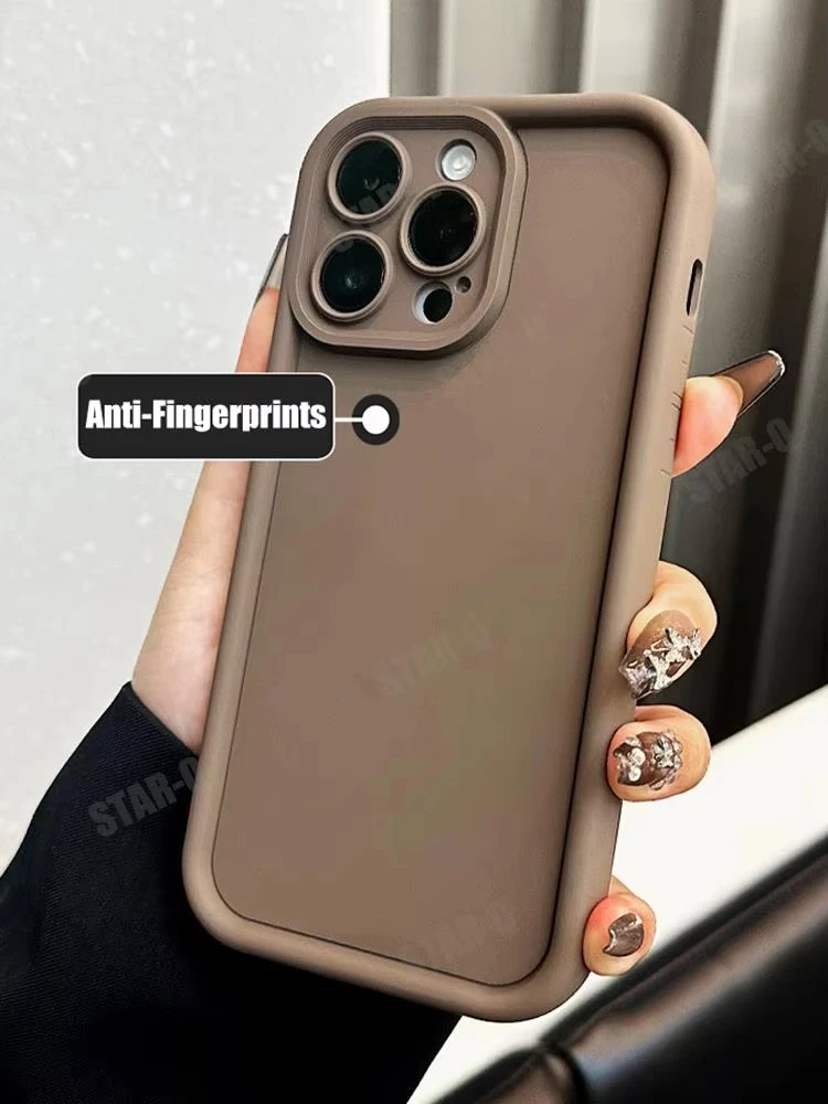 Роскошный утолщенный противоударный силиконовый чехол для телефона iPhone 12 15 14 13 11