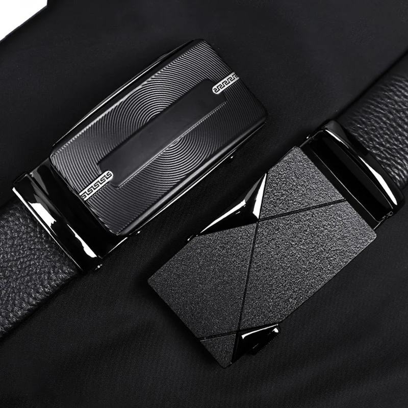 

Platinum Leo Belt Men's Cow Cowhide Brand Business