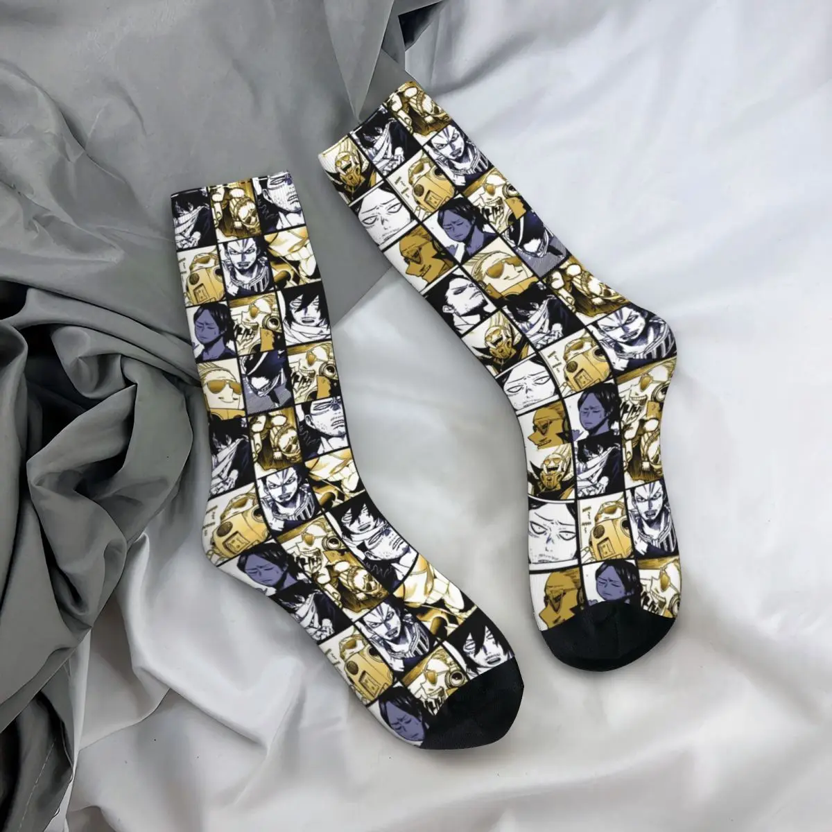 Модные баскетбольные носки Aizawa Boku No My Hero академия коллажи Академия аниме