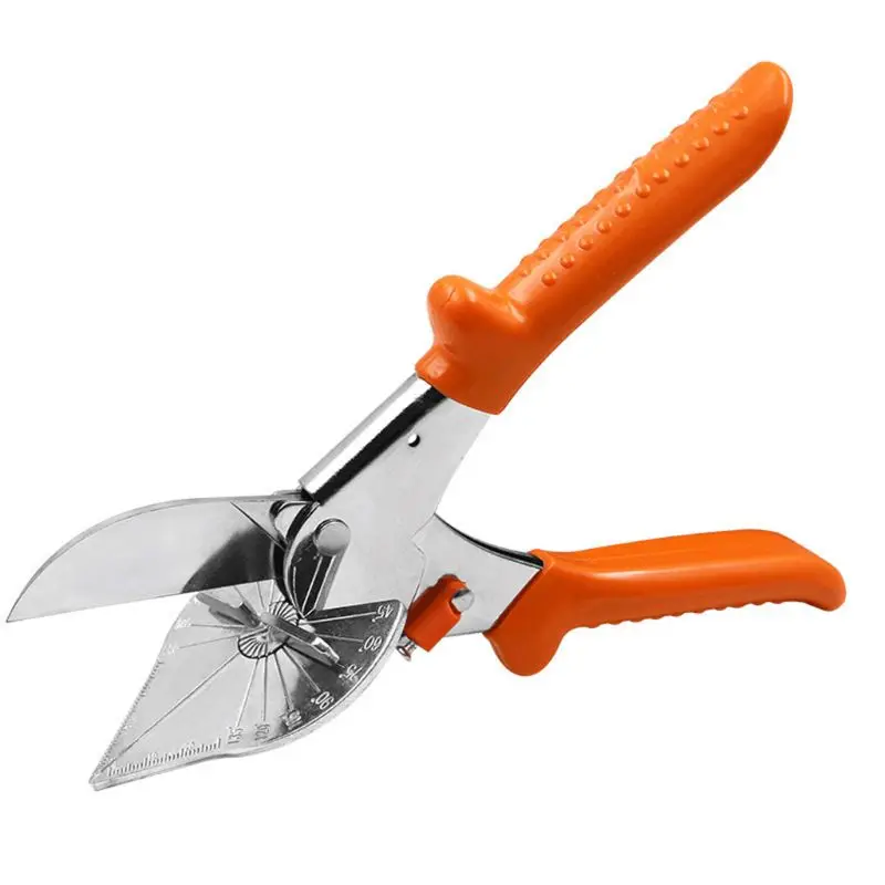 

Non-slip Multi Angle Shear Cutter Shear Hand Tool Cuts 45-135 Degree Miter Snips Gasket Trim Shears Scissors for Cutting