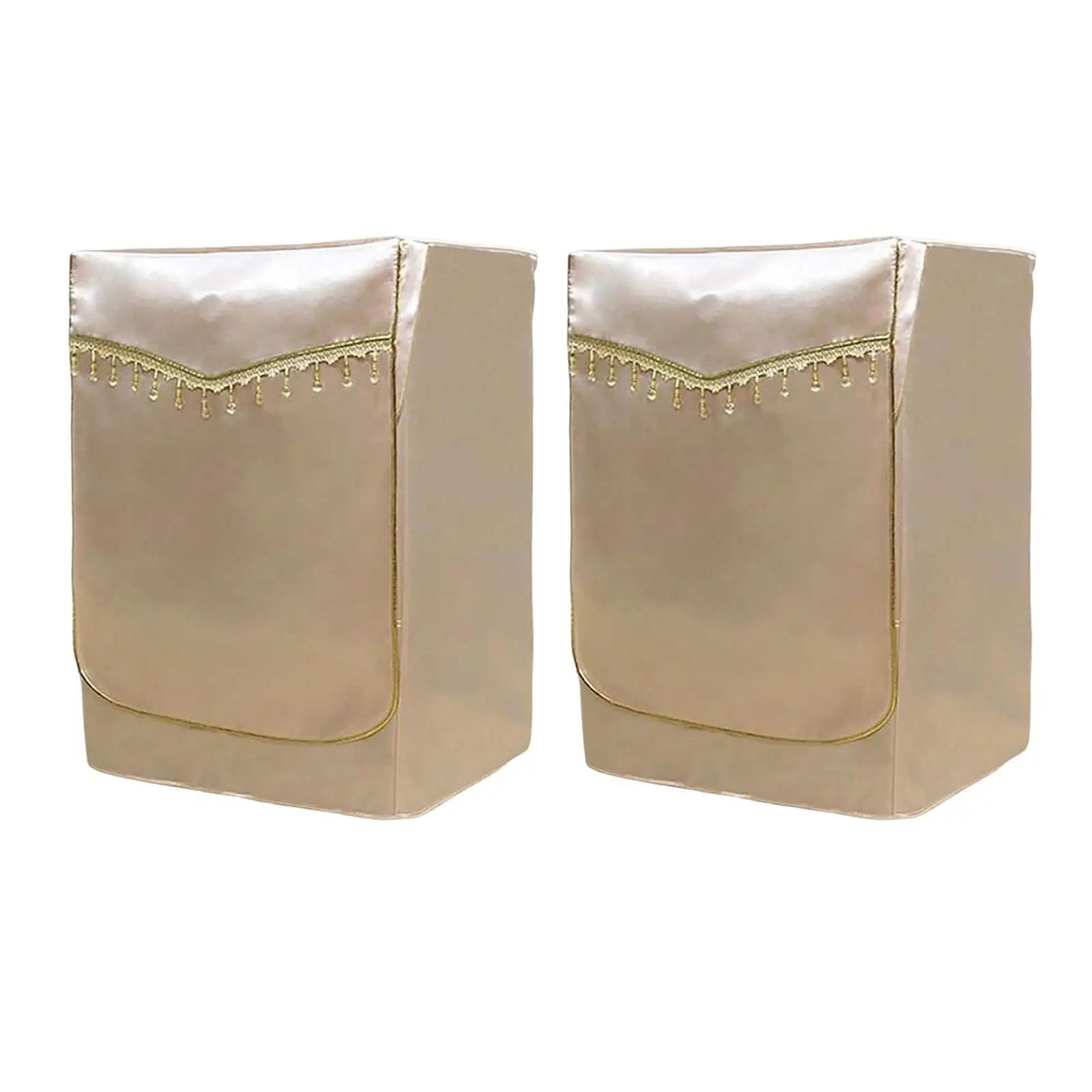 

Dustproof Washing Machine Cover Washer Sunscreen Protector for Front Load Washers Roller Washer Dryers 4 Covers Zipper Design