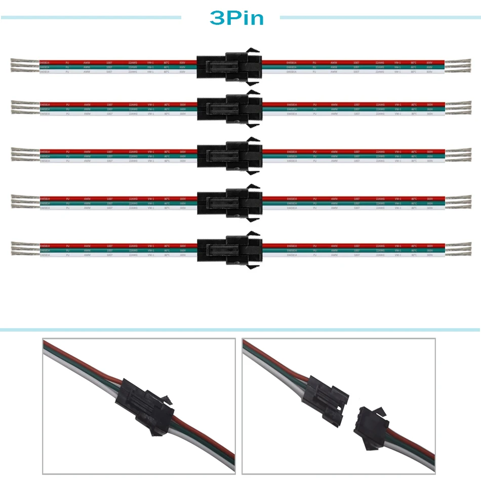 

Разъемы для светодиодной ленты WS2812/SK6812/WS2813