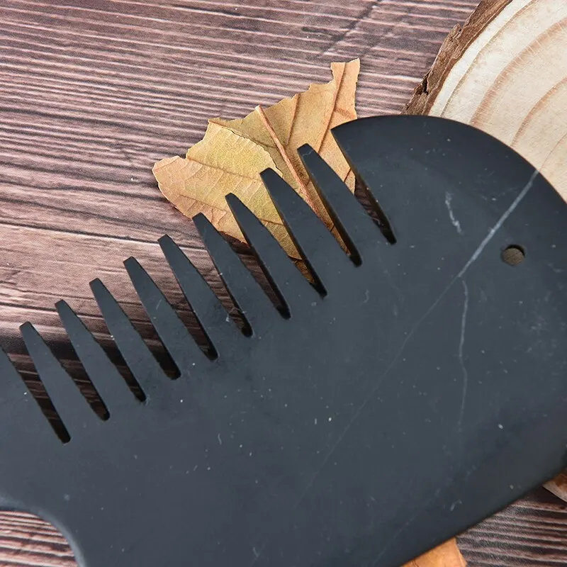 1 шт. массажная расческа из биянского камня гуаша Ша |