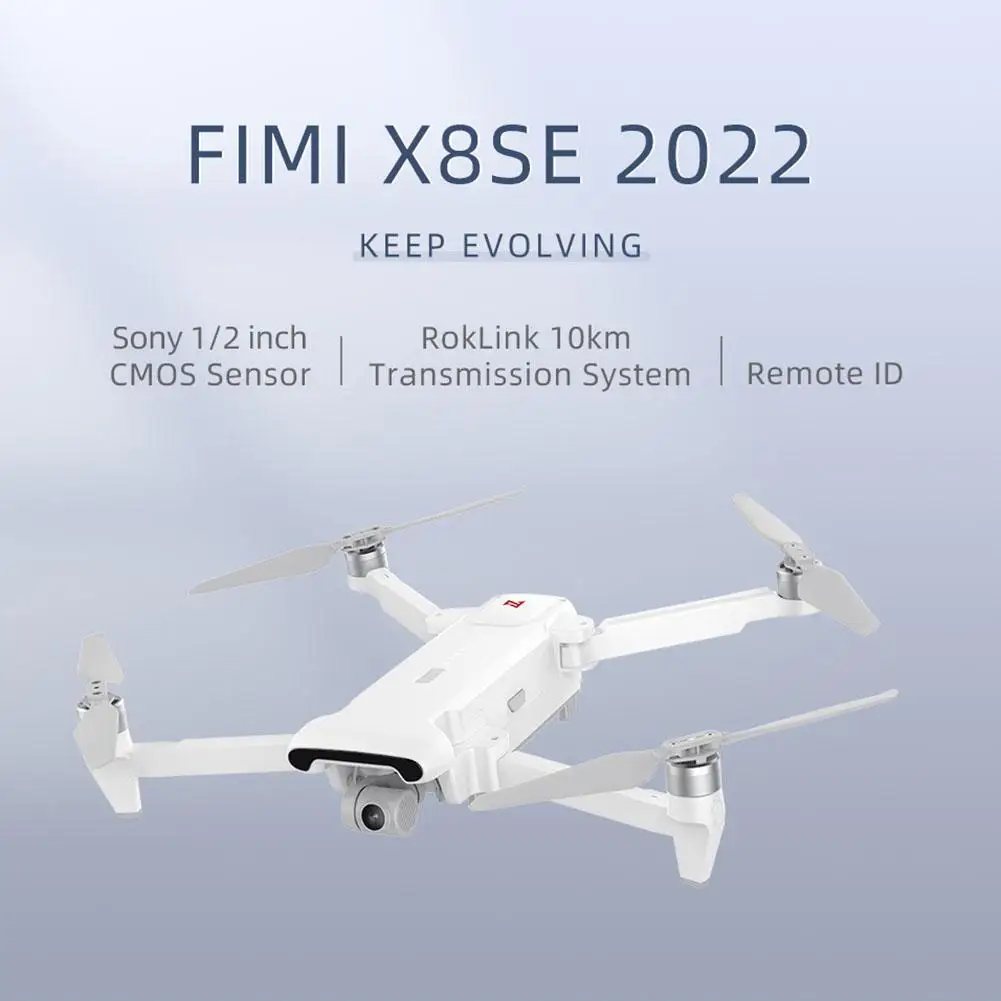 

Fimi X8se 2022 Camera Drone 4k Professional Quadcopter Camera Rc Helicopter 10km Fpv 3-axis Gimbal 4k Camera Gps Rc Drone