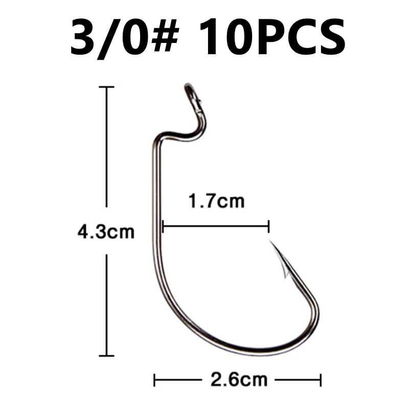 Набор рыболовных крючков для зимней морской рыбалки из нержавеющей стали | Спорт