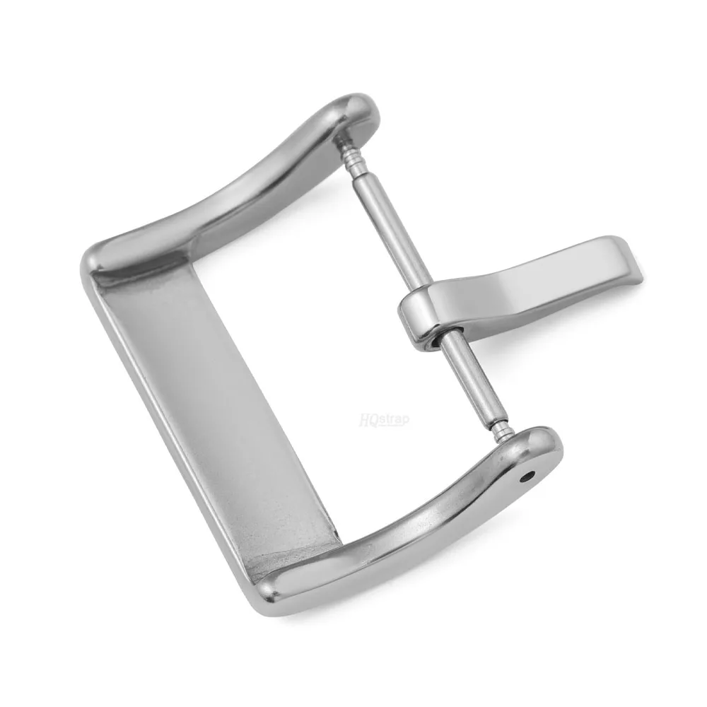 Металлическая пряжка для часов 18 мм 20 22 полированная матовая Кнопка ремешок из