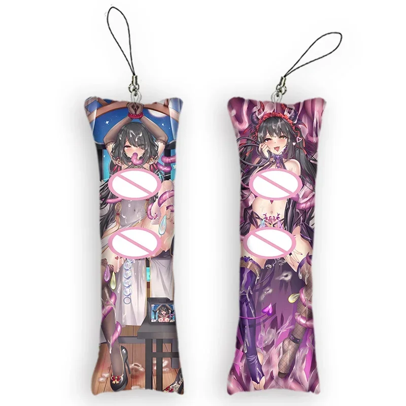 4x12cmDATE A LIVE Tokisaki Kurumi Dakimakura Мини Аниме Двусторонняя Печатная Маленькая Подушка