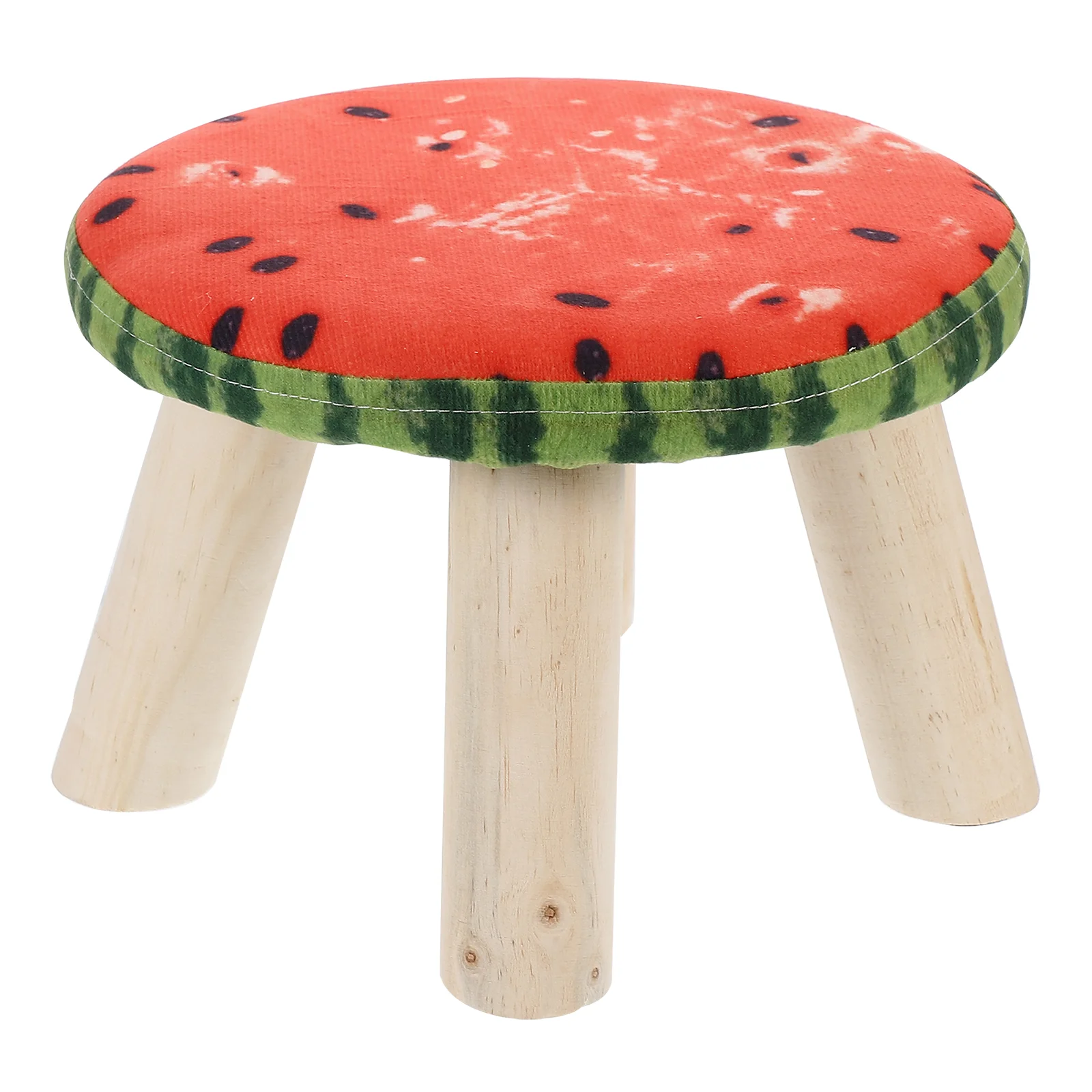

Wood Stool Round Wooden Wooden Footstool Changing Shoe Stool Household Footstool