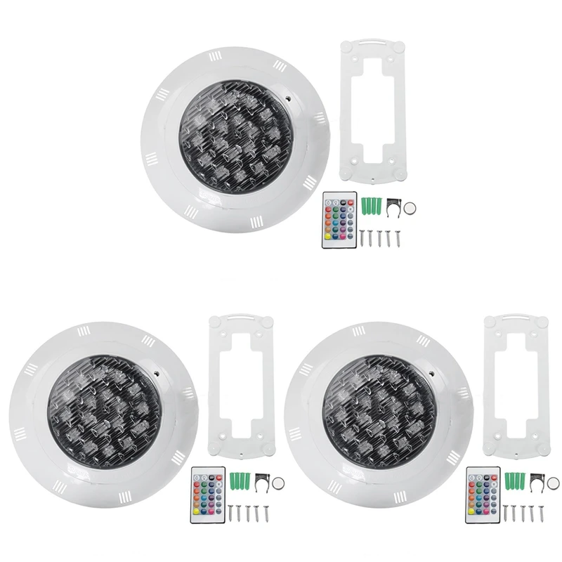 

3x7 цветов 24 в 18 Вт фотовспышка RGB для подводного бассейна яркая фотовспышка/пульт дистанционного управления