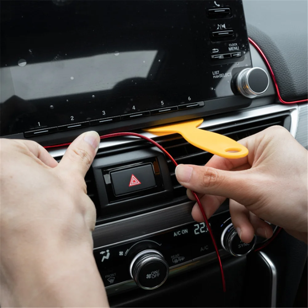 Автомобильный Стайлинг 5 м DIY декоративная полоса для honda vfr 800 bmw m per formance citroen c4 vw