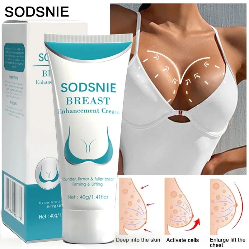 

40g Breast Enlargement Cream Chest Sexy Breast Firming Lifting Enhancement Elasticity Promote Female Hormone Body Care