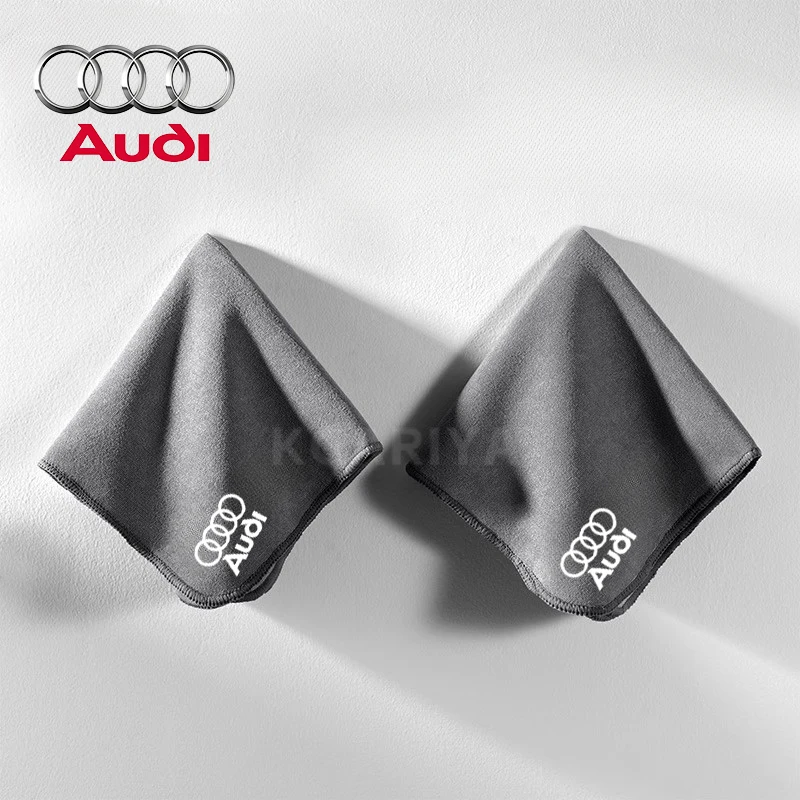 

Полотенце из микрофибры для мытья автомобиля для Audi S3 S4 S5 S6 RS3 RS4 RS5 Q2 Q3 Q5 Q7 Q8 SQ5 TT A3 A4 A5 A6 A7 A8