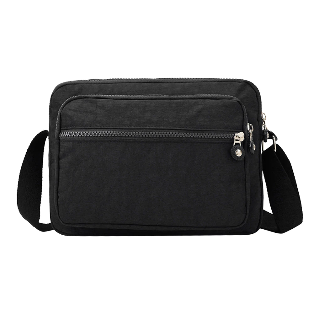 

Винтажные сумки через плечо, водонепроницаемые сумки, 3-слойные сумки-мессенджеры на молнии, сумка для переноски, женские дорожные сумки на плечо, кошелек для покупок