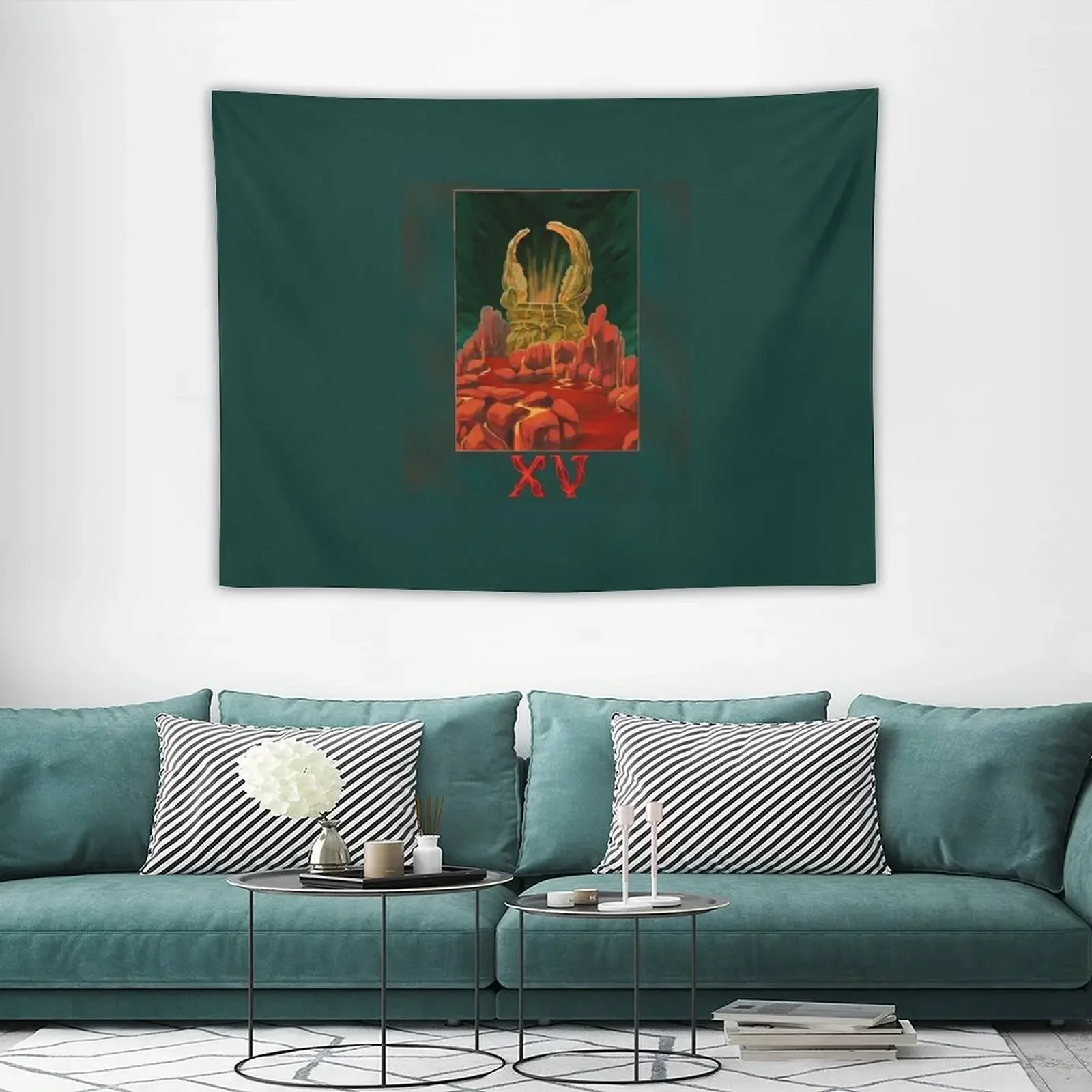 Гобелен с крысами Infest гнездо короля гизкарда и ящерицы волшебник декоративный