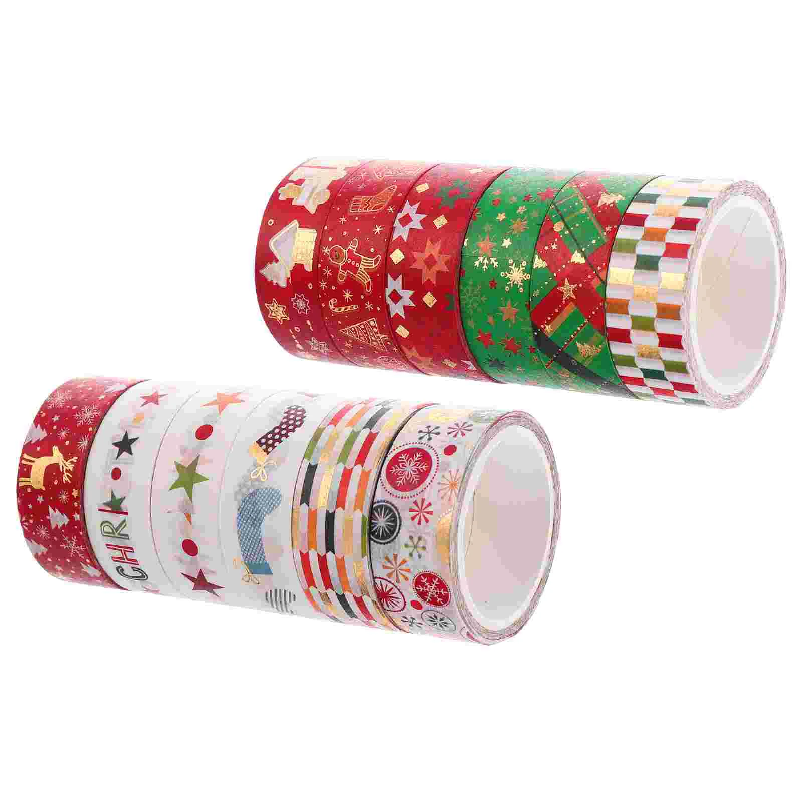 

Лента рождественские Васи-наклейки упаковка для Хэллоуина мини-упаковки крафт-украшения декоративные бирки «сделай сам» Подарки Chritsmas