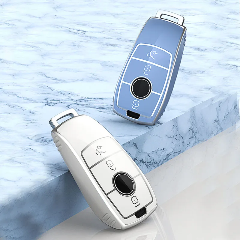 Чехол для автомобильного ключа из ТПУ, защитный чехол для Mercedes Benz W207 A C E S G GLS Class W177 W205 W213 W222 G63 X167 GLC Maybach AMG CLE CLA GLB