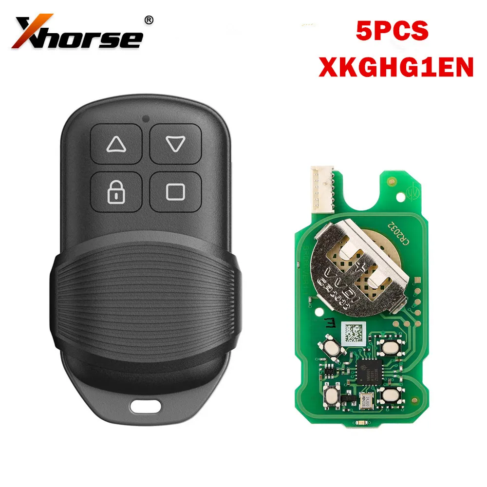 5 шт./партия ключи для гаража Xhorse XKGHG1EN