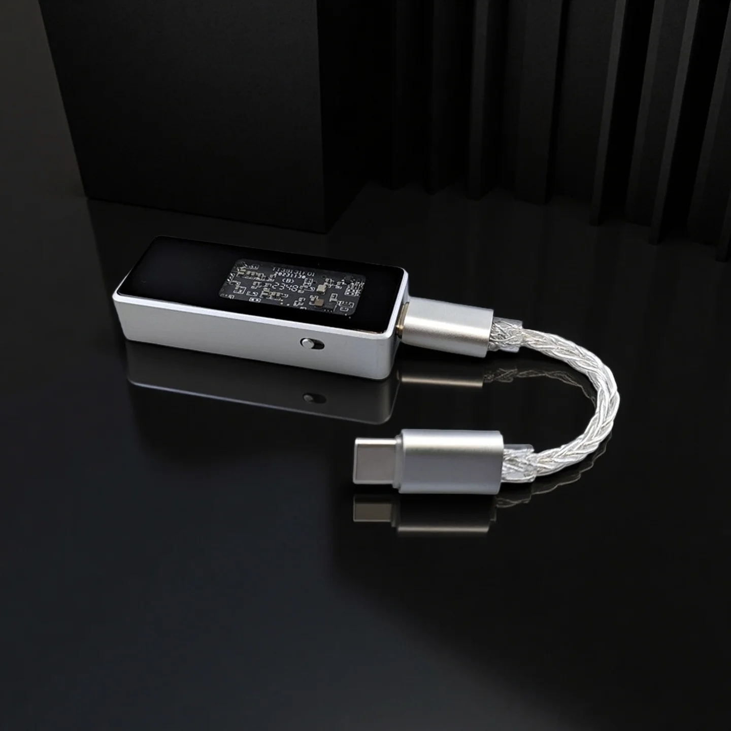 Фото Усилитель ЦАП типа C к типа C Аудиокабель OTG USB C HiFi Портативный усилитель №1