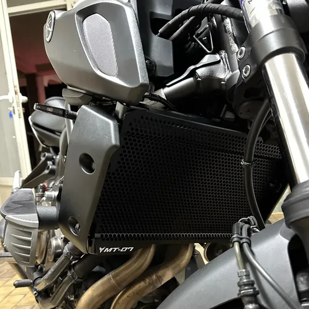 Фото MT-07 Защитная решетка радиатора для Yamaha MT07 MT 07 2013 2014 2015 2016 2017 2018 2019 2020 2021 2022 2023 2024 №2