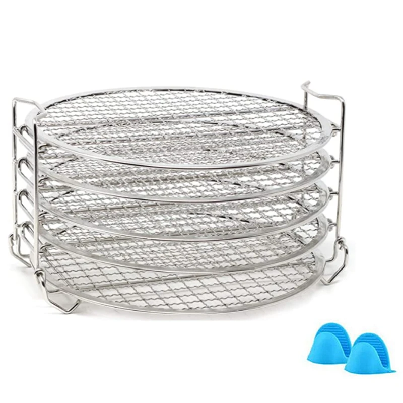 

Dehydrator Rack,Dehydrator Stand For Oven Accessories,Air Fryer Pressure Cooker To Dehydrate Fruits, Meats, Veggie Chips
