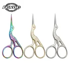 2 Размеры высокое качество Нержавеющаясталь ножницы для рукоделия ручной работы DIY Швейные Инструменты Zig Zag фабричные ножницы Розовый античный ножницы в форме аиста