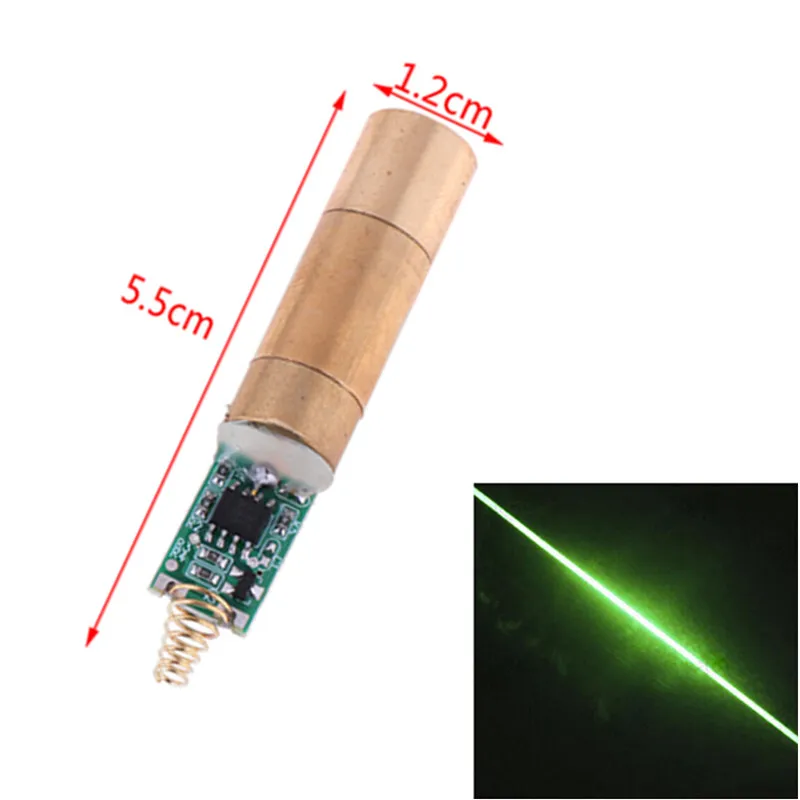 

Dot Rays Laser Module Scanner Green Module 532nm 30 ~ 50mW Point Shape Green Laser Module Laser Diode Light