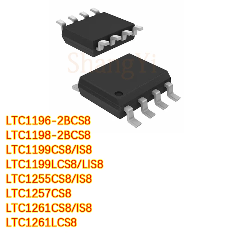 

10 шт./партия LTC1196/1198-2BCS8/1199LIS8/1255IS8/1257CS8/1261LCS8 SOP-8