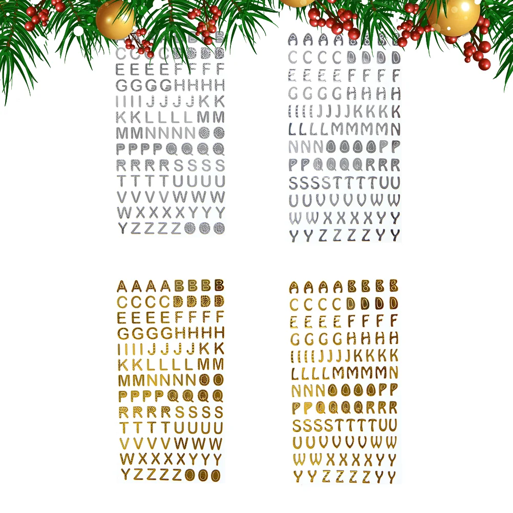 

Sticker Letter Stickers Alphabet Self Adhesive Photo Album Diy Letters Scrapbooking Decor Scrapbook English Script Room decor