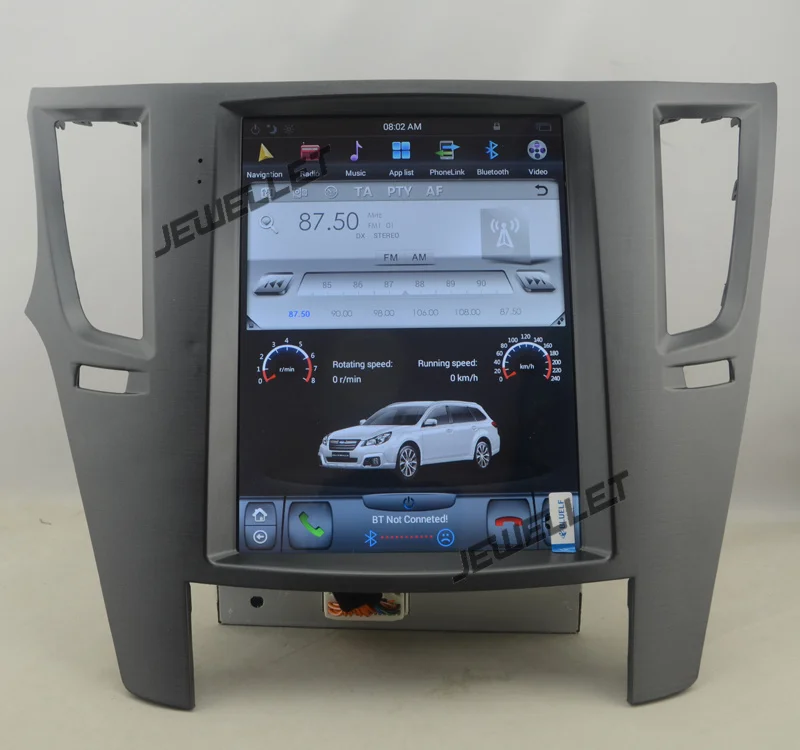 

10.4" Vertical screen android 9.0 Six core Car video radio Navigation for Subaru Legacy Outback 2010-2014
