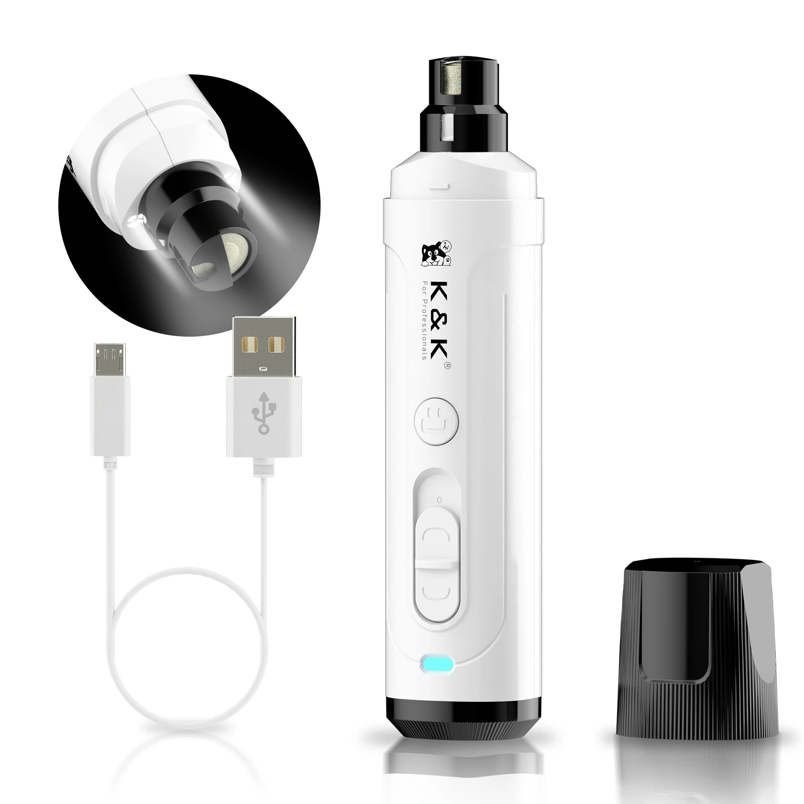 

Тихий Перезаряжаемый USB триммер для ухода за кошачьими лапами, наборы для чистки, инструменты, Электрические шлифовальные машины для ногтей собак