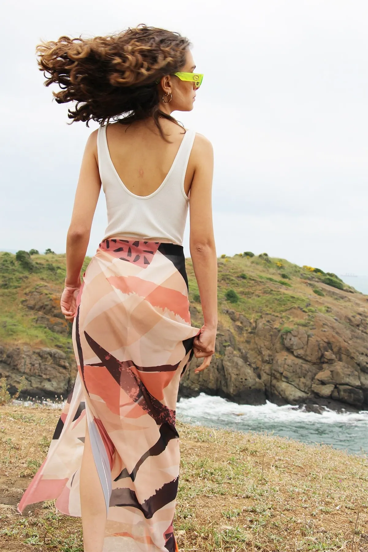

Women's Pareo Nude pattern Large Size Chiffon Swimwear Cover Dress Sexy Tunic Suit Beachwear Female Beach Bikini Cover