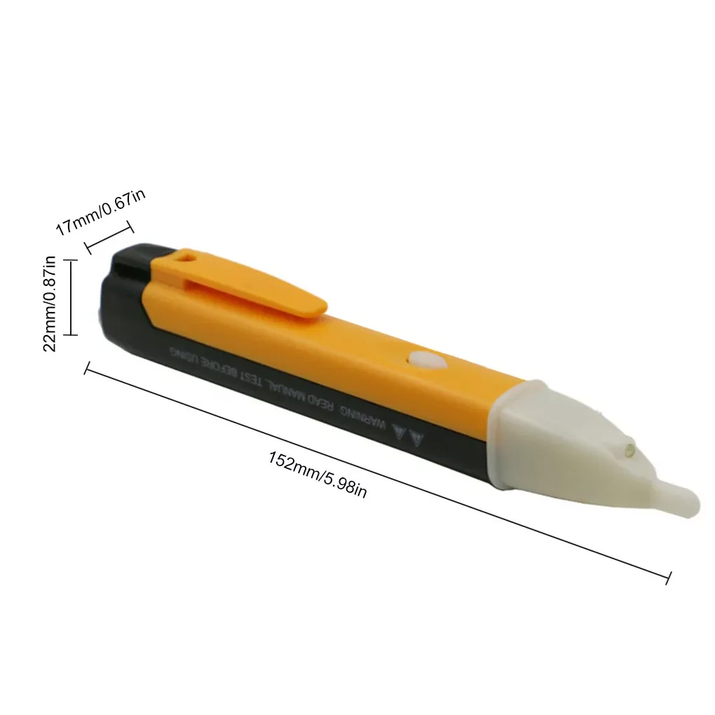 

indicator 90-1000V Socket Wall AC Power Outlet Voltage Detector Sensor Tester Pen LED light