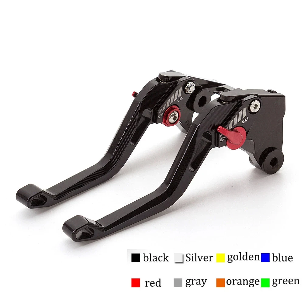 For Suzuki burgman 650 2011 Motorcycle Brake Clutch Levers 3D CNC Adjustable Motorbike Brake Levers Accessories Handle Grips