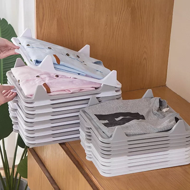 

NEW2023 T Shirt Folding Board Clothes Folder Organizer Fast Convenient Folder Wardrobe Closet Shirt Organizer Clothing Folder B
