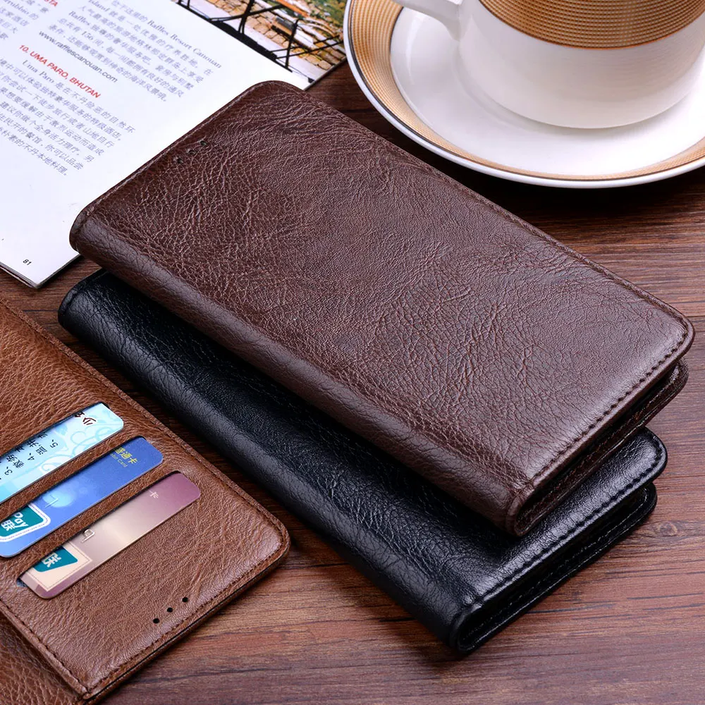 

Luxury Leather case for Xiaomi mi note 10 10 pro 10 lite No Magnet business design with 3 card slots inside TPU cover case