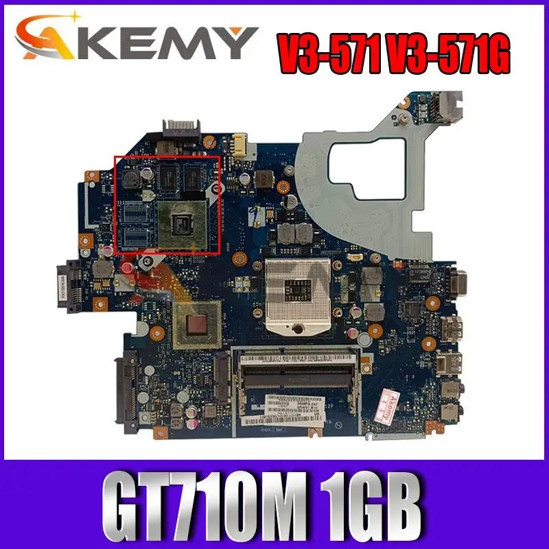 

100% working for Acer Aspire E1-531G V3-571 V3-571G laptop motherboard NBM5711001 Q5WV1 LA-7912P REV:2.0 HM77 GT710M 1GB DDR3