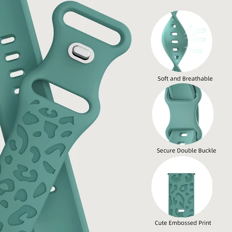 Ремешок с гравировкой для Amazfit GTS 4/2/2e Mini/3/bip 6/5/u/pro/Leopard, силиконовый браслет Correa, huawei gt 5 4 3 2 2e, 20 мм, ремешок для часов