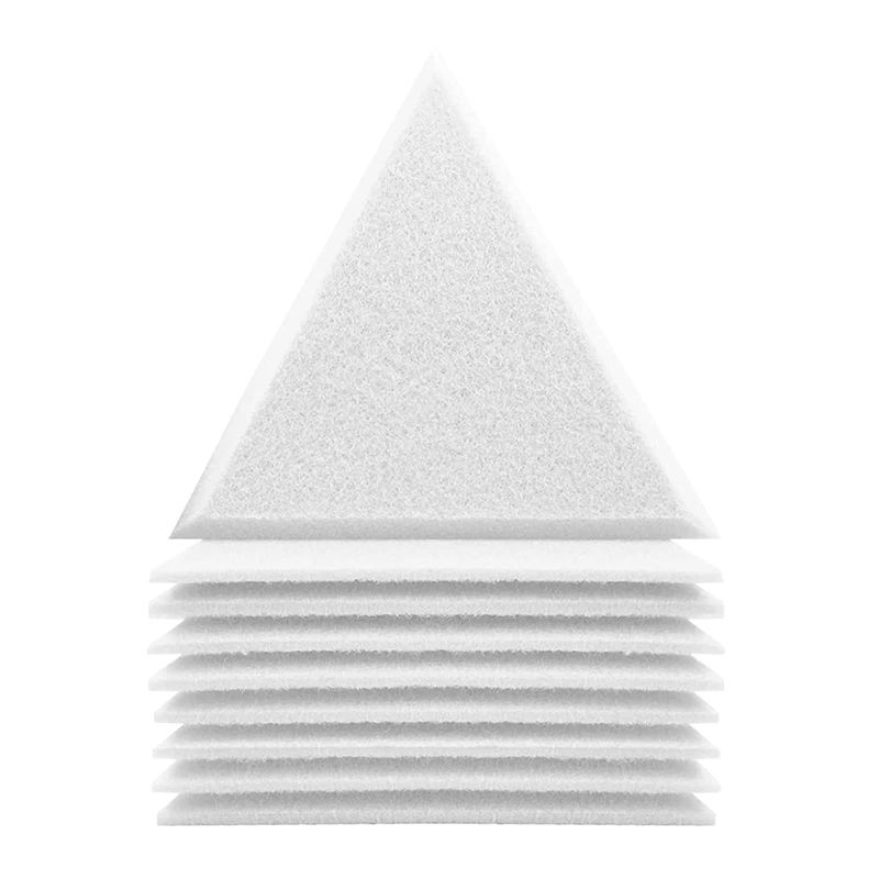 

24Pack Acoustic Panel,Soundproofing Wall Panel,High Density Sound Absorbing Panel,Triangle Wedge Sound Insulation Tile