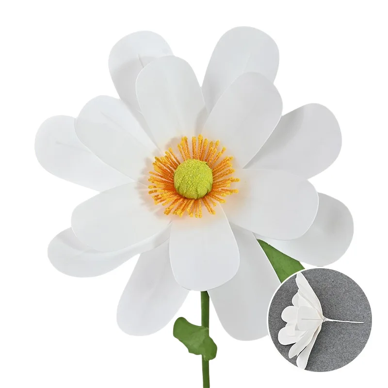 70 см Искусственный цветок из пены свадебное украшение реквизит для фотосъемки