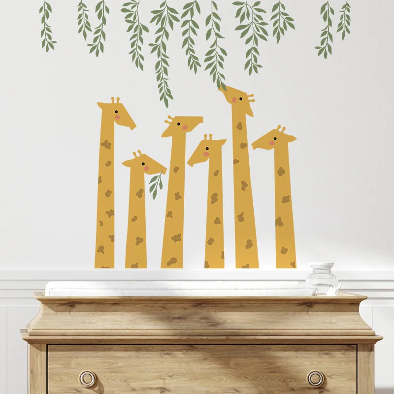 Акварельные искусственные наклейки для детской комнаты детская комната