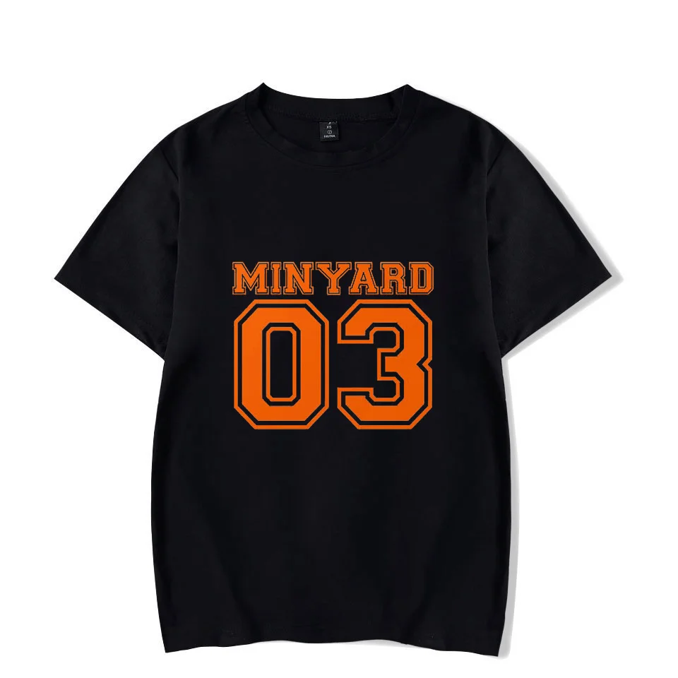 Мужская футболка Kaus The Foxhole Court Logo Minyard 03 Pakaian Musim Panas Pria dan Wanita Keren Katun Lengan Pendek |