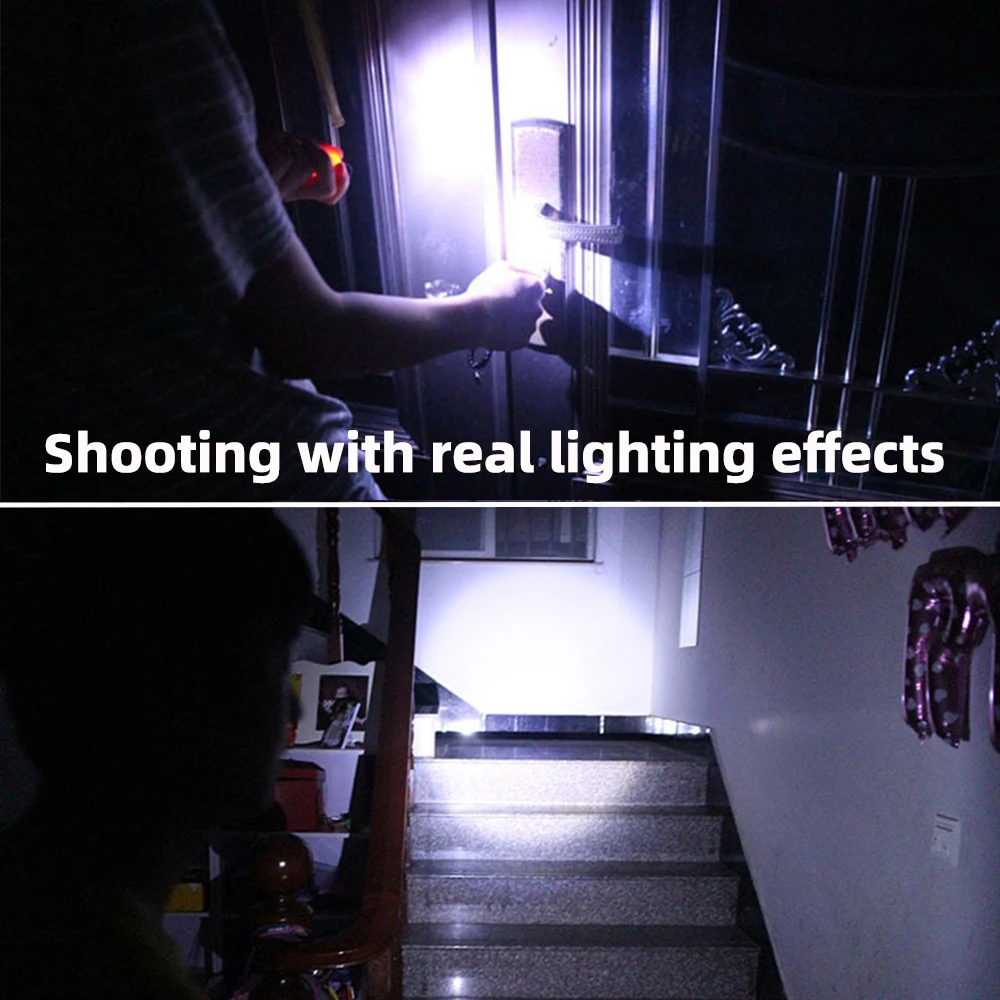 Миниатюсветильник ный USB Перезаряжаемый Фонарик-Брелок фонарик на палец фонарь