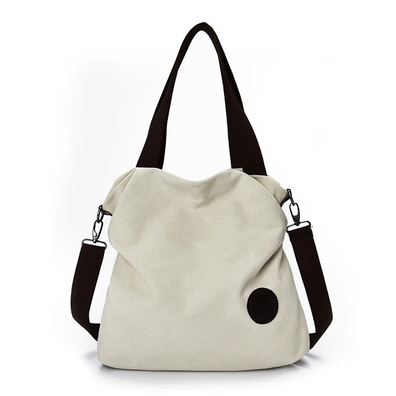 

Women's Handbag, Canvas Shoulder Bag, Beach Bag, Crossover Bag for Girls and Women Canvas,