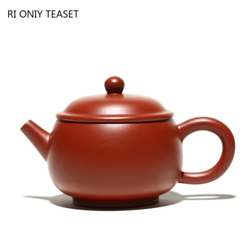 

230ml Yixing Purple Clay Dahongpao Teapot Ball Hole Filter Beauty Tea Pot Zisha Tea Maker Household Drinkware Chinese Teaware