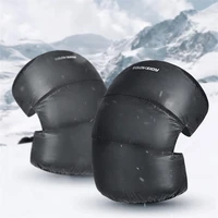 down cotton men womens knee pad protector warm knee brace support pad outdoor winter riding sports knee sleeve protective cover