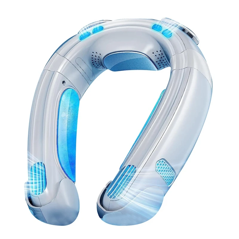 

Neck Air Conditioner Portable Neck Fan Wearable Air Condirioner 26H Ultra-Long Life