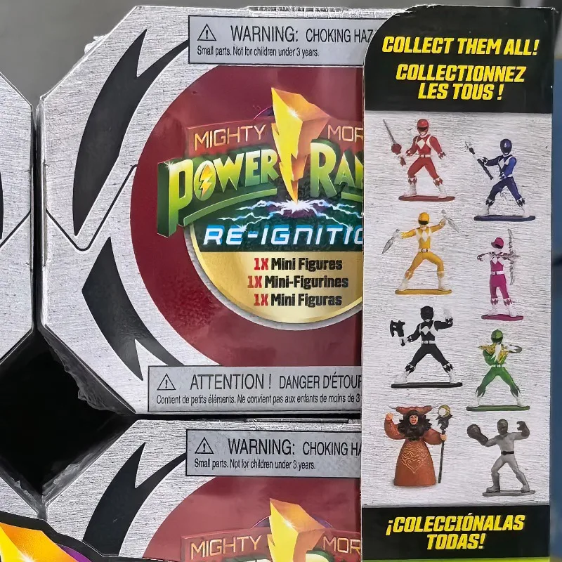 Фото Игровые фигурки Playmates POWER RANGERS Re-ignition: мини-фигурки, куклы, игрушки в слепых коробках, коллекционные модели, украшения, подарки №5