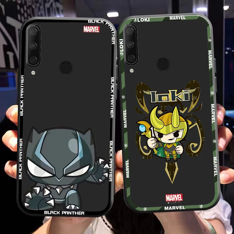 

Marvel Avengers Iron Man For Huawei Honor 10X 9X Pro Lite Phone Case For Honor 8X TPU Liquid Silicon Back Funda Silicone Cover